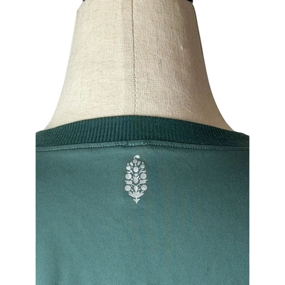 Free People Throwback Tank Women Small Green FP Movement‎ Athleisure Cropped